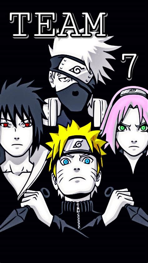 Download Rugged Team 7 Naruto Iphone Wallpaper