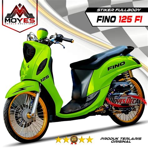 Jual Decal Variasi Fino Fi Grande Stiker Dekal Yamaha Fino Fi