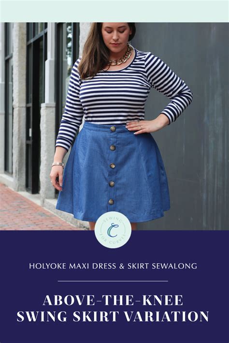 Holyoke Variation A Swingy Above The Knee Skirt Cashmerette
