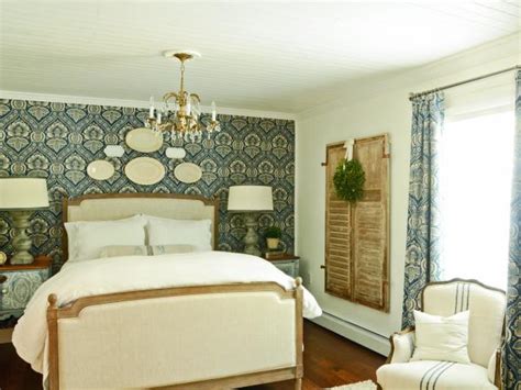 Elegant French Cottage Blue And White Bedroom Hgtv