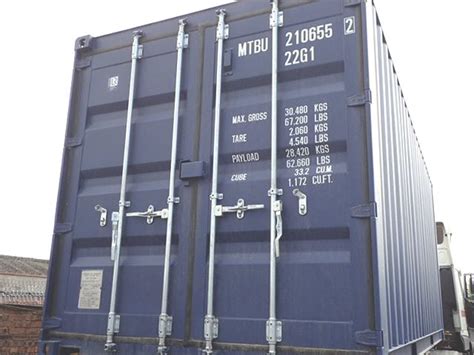 Shipping Containers 20ft Iso 32770 £339500 20ft To 30ft Containers