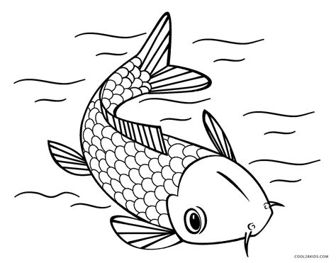 The range of goldfish colors and possible combinations make these fish quite attractive, especially to hobbyists. Koi Fish Coloring Page at GetColorings.com | Free ...
