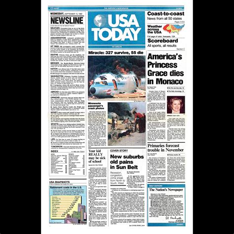 Usa Today At 40 Its Grown Up But Its Still Different News And Gossip