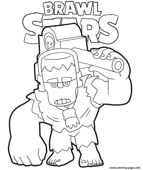 Printen en inkleuren brawl stars. Nita Brawl Stars - Free Coloring Pages