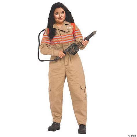 Womens Plus Size Ghostbusters Jumpsuit Costume Xxl Oriental Trading