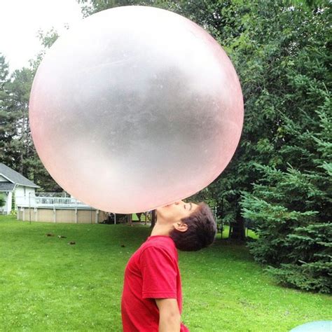 How Much Bubble Gum Is Required To Blow A Bubble This Big R