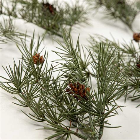Indoor Or Outdoor Artificial Wispy Pine Picks Artificial Greenery