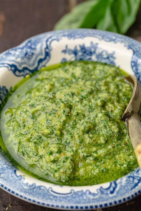 How To Make The Best Basil Pesto Recipe And Tips The Mediterranean Dish