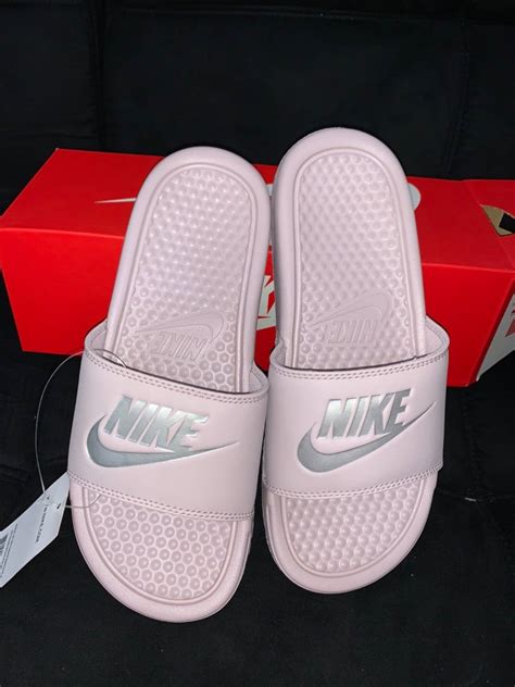 Brand New Nike Pink Slides Size 6 Tags Still Attached And Comes With