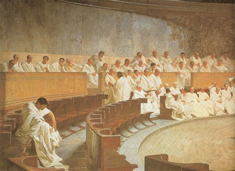 La Historia En Imágenes El Senado Romano