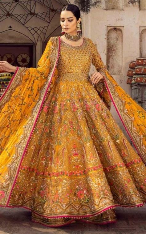 Mehndi Dress Design Bridal Mehndi Dresses Pakistani Mehndi Dresses