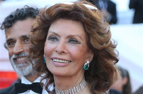 Italian Actress Sophia Loren Celebrates 80th Birthday