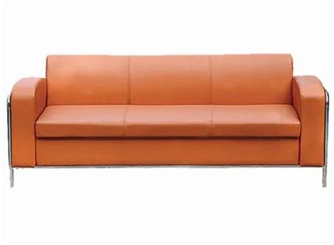 Stainless Steel Leather Cherry Sofa At Rs 15700piece In Meerut Id