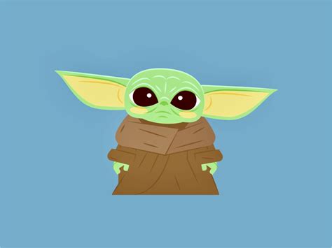 Baby Yoda By Chris Sequeira On Dribbble