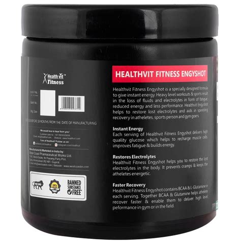 Healthvit Fitness Engyshot Instant Energy Drink 340gm ...