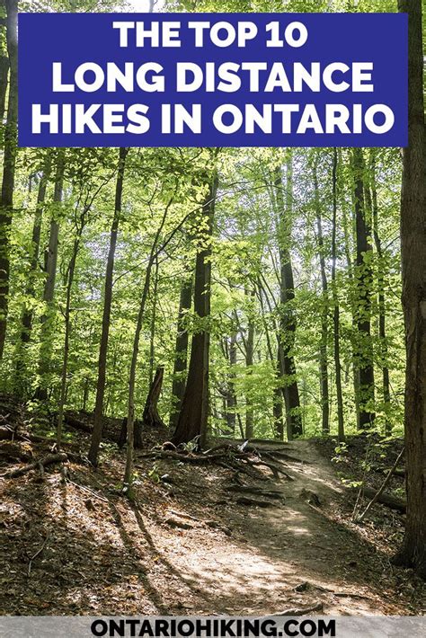 The Longest Hiking Trails In Ontario 100km Canada Travel Guide