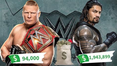 Top 10 Highest Paid Wwe Wrestler In 2020 😱😱😱 Wwe Superstars And Their Salaries Youtube