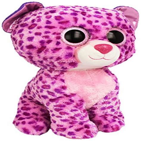 Ty Beanie Boos Buddies Glamour Pink Leopard Large Plush