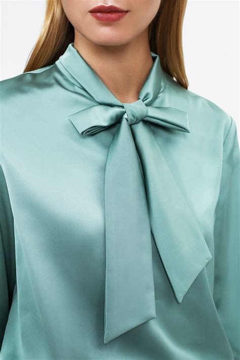 silk bow blouse bow tie blouse pussy bow blouse blouse and skirt ruffle blouse mafia