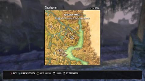 Elder Scrolls Online Clothier Survey Shadowfen YouTube