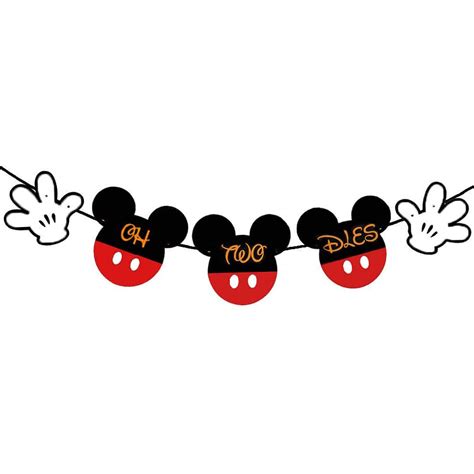 Buy Mickey Oh Twodles Banner Classic Mouse 2nd Birthday Party