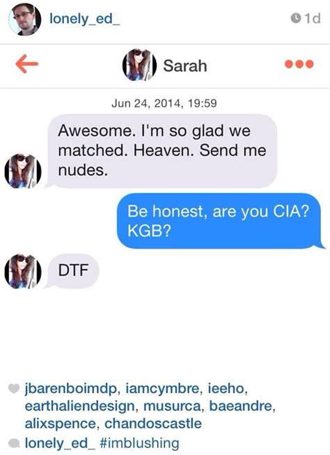 Heres What Happens When Edward Snowden Joins Tinder The Daily Dot