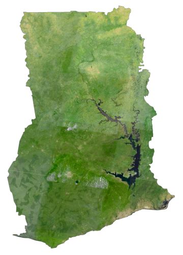 Ghana Map Cities And Roads Gis Geography
