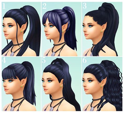 Long Anime Hair Sims 4 Cc Listsklo