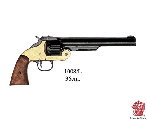 Denix 1869 Smith And Wesson Schofield Cal45 Revolver 1008l Pull The