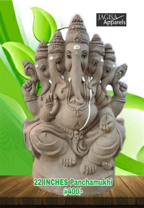 Clay Ganesha Idols From Rotary Club Hyderabad Hindupad