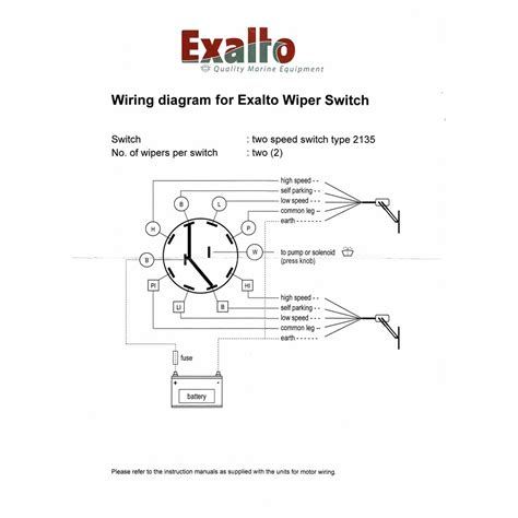 2 Speed Wiper Motor Wiring Diagram For Your Needs