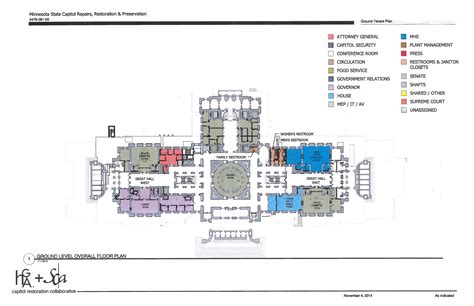 Capitol Blueprints Duplicate Offices For Senators