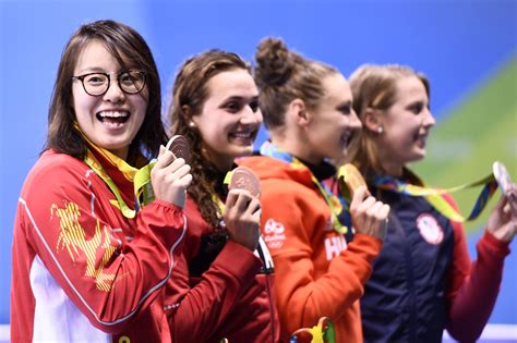 the exuberant chinese swimmer who has become a star at rio the new york times