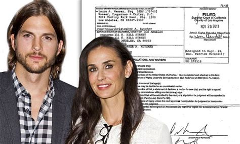 Demi Moore And Ashton Kutcher S Divorce Is Finalised Two Years After