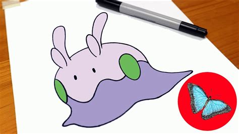 How To Draw Pokemon Goomy Easy Step By Step
