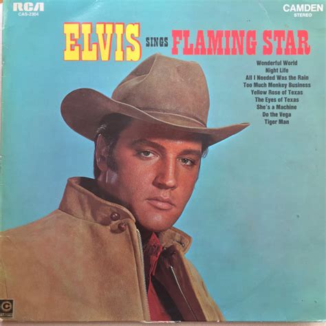 Elvis Presley Elvis Sings Flaming Star Vinyl Discogs