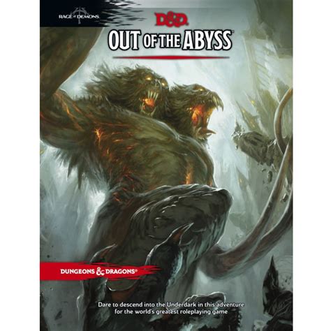 Dandd 5th Ed Out Of The Abyss Adventure Devir Américas