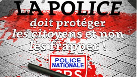 affiche de la cgt contre les violences policières une campagne choquante pour bernard cazeneuve