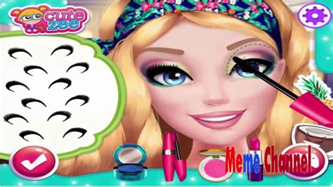 Barbie Makeup And Dressup Games Play Online Barbie Makeup Games YouTube