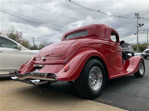 1934 Ford Coupe Kit Car 16437 Miles Red Coupe Small Block 350 Automatic For Sale Ford Coupe