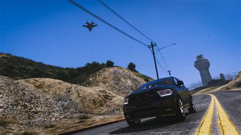 When You Get A Flyby While Driving By Zancudo Rlspdfr