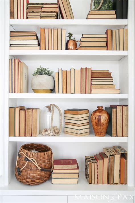 How To Style A Bookcase Pretty Domesticated