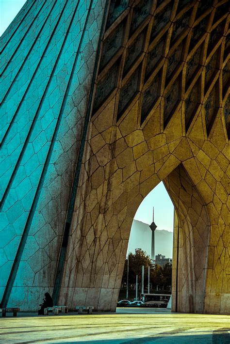 Hd Wallpaper Iran Tehran Azadi Tower Architecture Milad Built