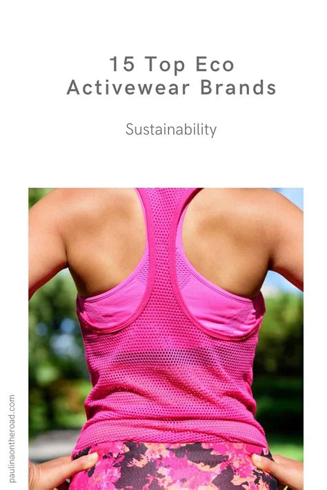 15 best sustainable activewear brands paulina on the road