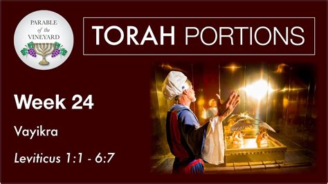 Torah Portions Week 24 Vayikra Leviticus 11 67 2020 2021