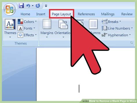 How To Remove A Blank Page In Word With Pictures Wikihow