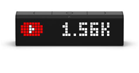 Subscriber Counter App On Lametric Market Lametric Time Clock For Smart Home
