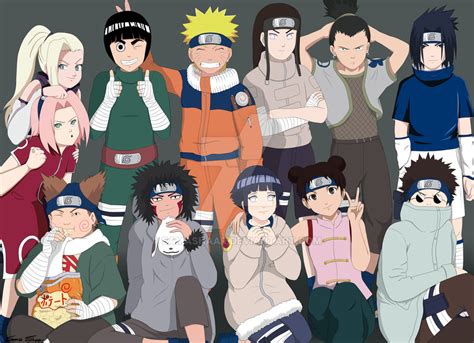Naruto Characters Behance