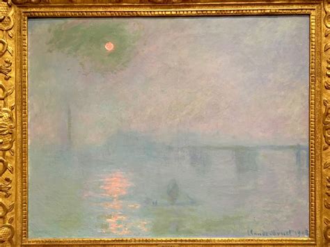 Monet Charing Cross Bridge Fog On He Thames 1903 Charing Cross