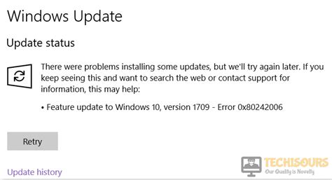 Fixed Feature Update To Windows 10 Version 1709 Failed To Install
